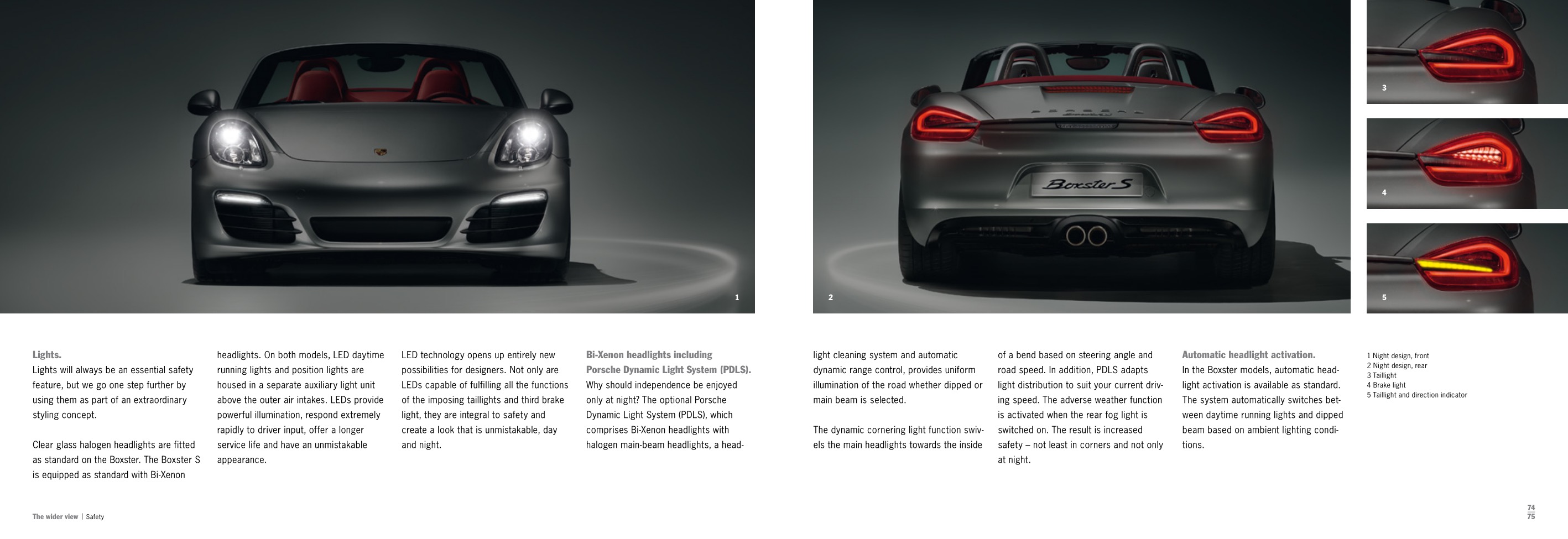 2013 Porsche Boxster Brochure Page 50